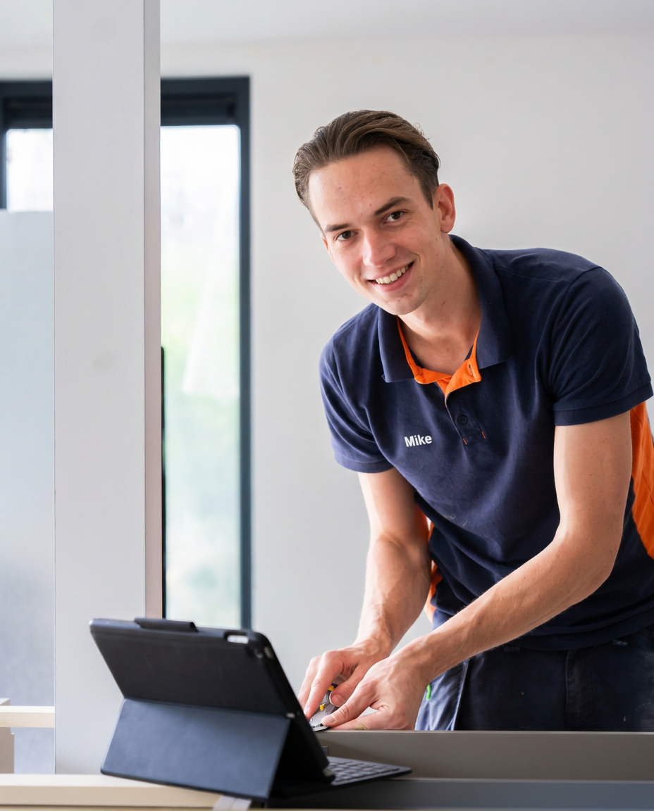 Keukenmonteur Mike bij Keukenland Wijhe